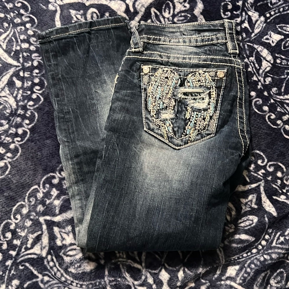 Miss Me Crop Jeans